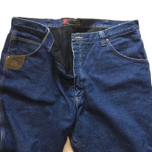 Riggs Thinsulate 42x32 quilted jeans vg+